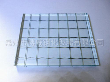 夾絲防爆玻璃 防爆鋼絲玻璃